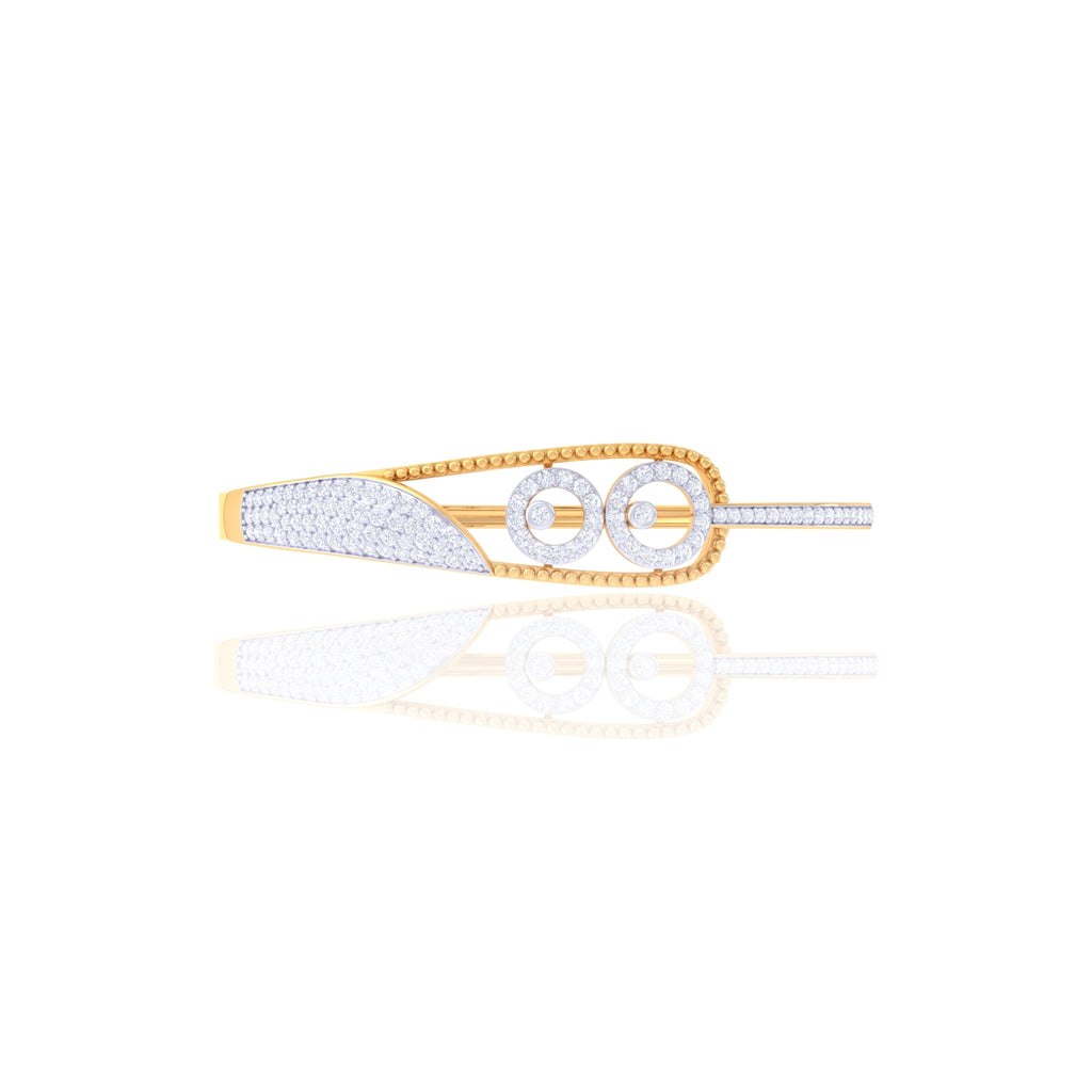 Double Circle Stone Bracelet
