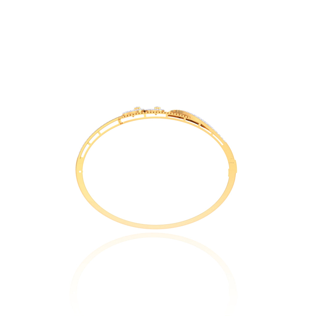 Double Circle Stone Bracelet