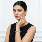 Anvit Teardrop Designer Bracelet imitation jewellery