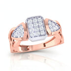 Anvit Shield Block Panel Designer Ring imitation jewellery