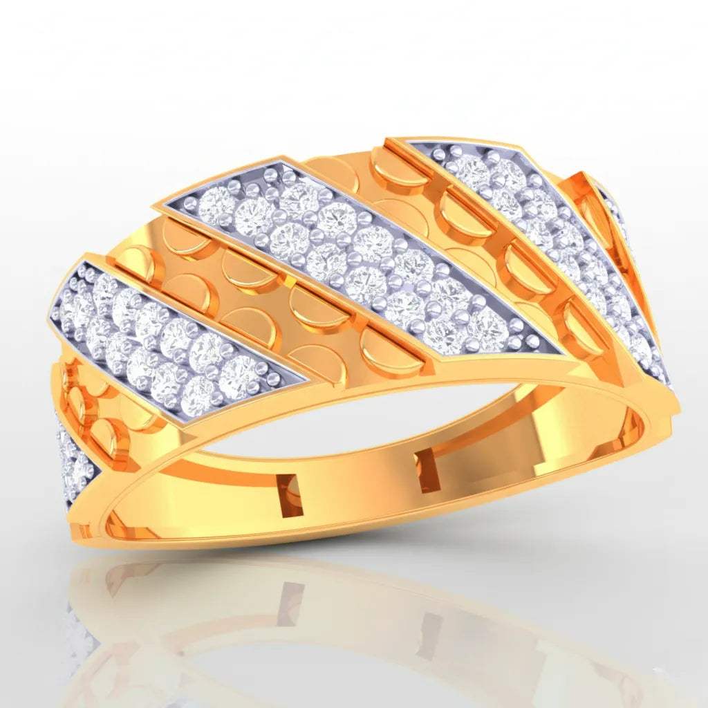 Anvit Panel Designer Ring imitation jewellery