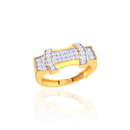Anvit Crown Bridge Designer Men’s Ring imitation jewellery
