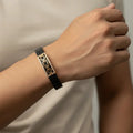 Anvit Gold Chain Pattern Men’s Imitation Bracelet – Premium Fashion Design imitation jewellery